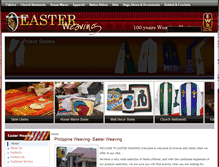 Tablet Screenshot of easterweaving.com